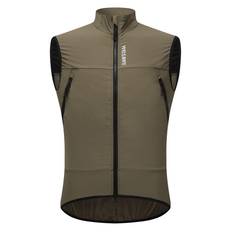 Lightweight Cycling Vest Sun Protection Breathable Sleeveless Windbreaker Men Women