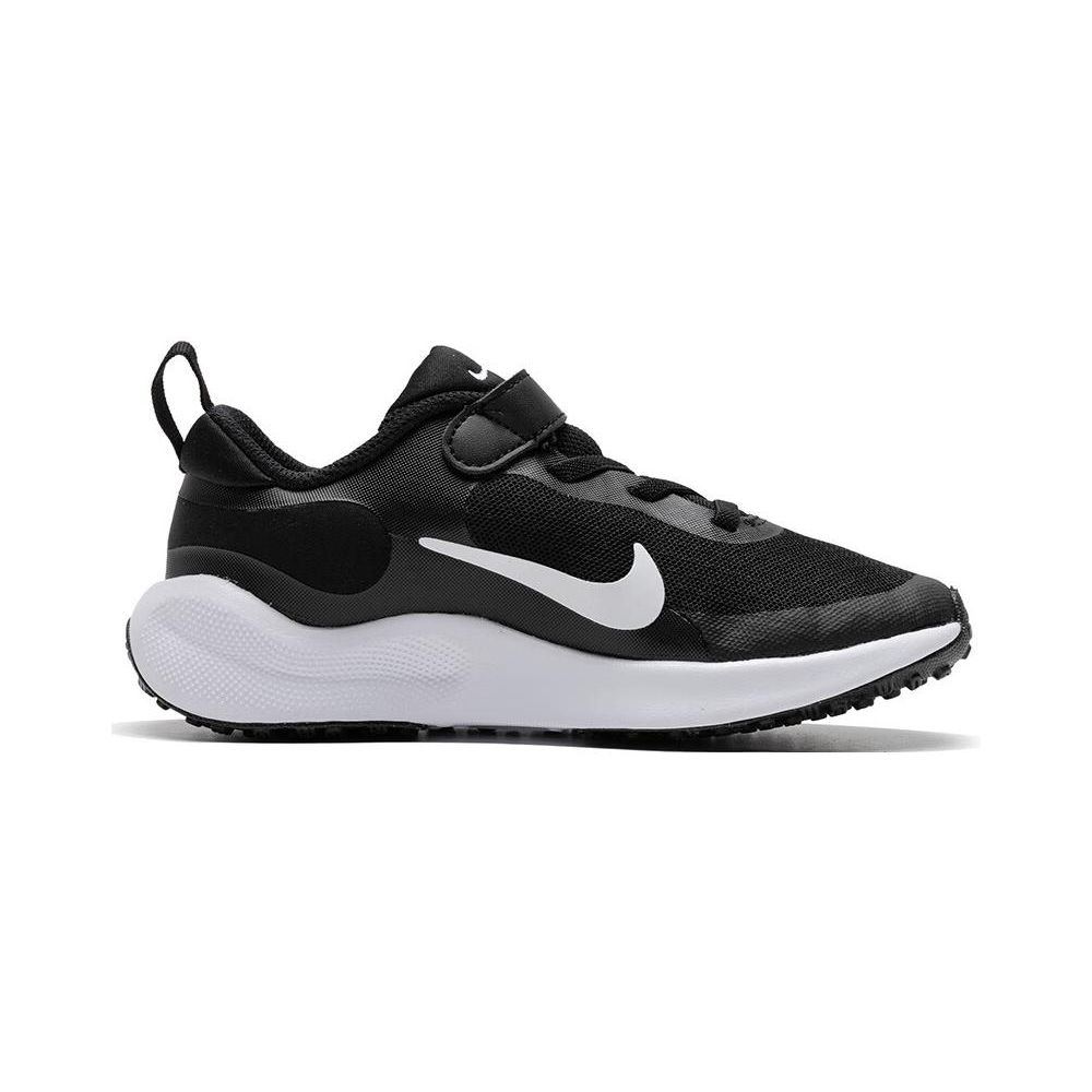 Nike Revolution 7 PS Black White Kids Sneakers FB7690-003