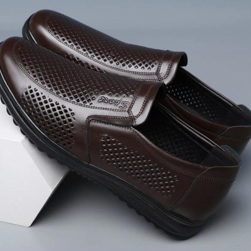 Fashion Office Waterproof Shoes for Men Breathable Luxury 2025 Expensives Daily Use Summer Sale Color New Low Price Pvc H 39 Man Sandals