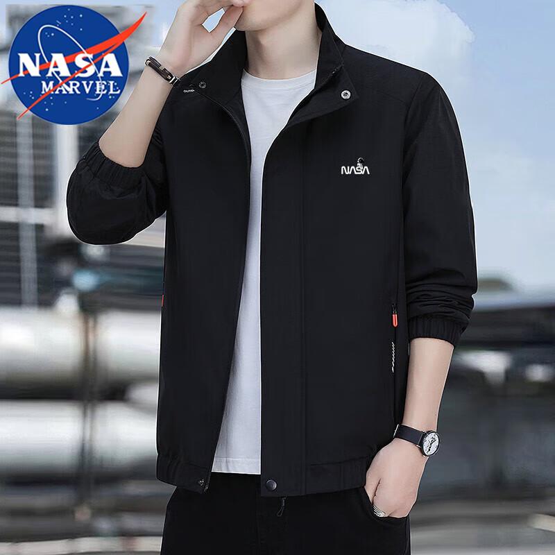 

NASA MARVEL Men s Solid Casual Jacket 2XL