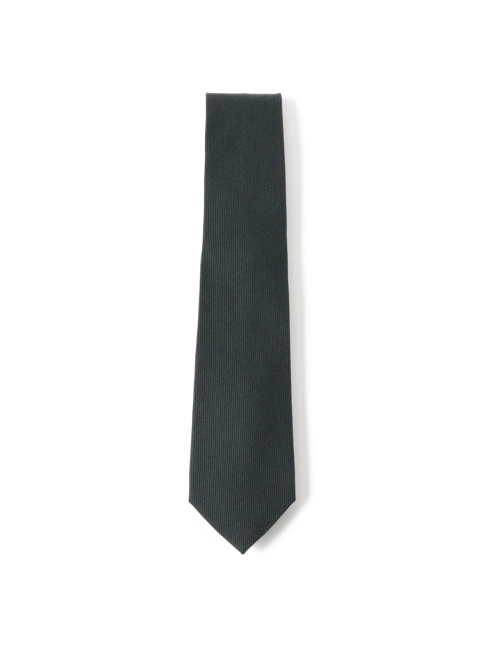 [B:MING LIFE STORE by BEAMS] Silk Wool Solid Necktie 25FW Men s OLIVE FREE