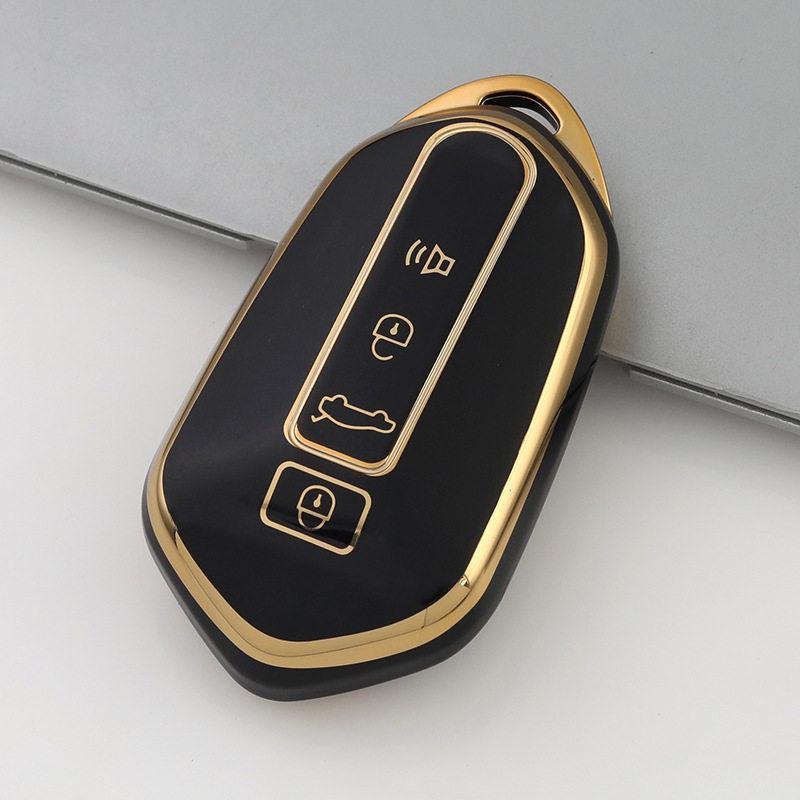 Compatible with 2023 Geely Riiot 7 Key Case for ChiYue ZhuFeng LieGuang MAX Car Key Bag