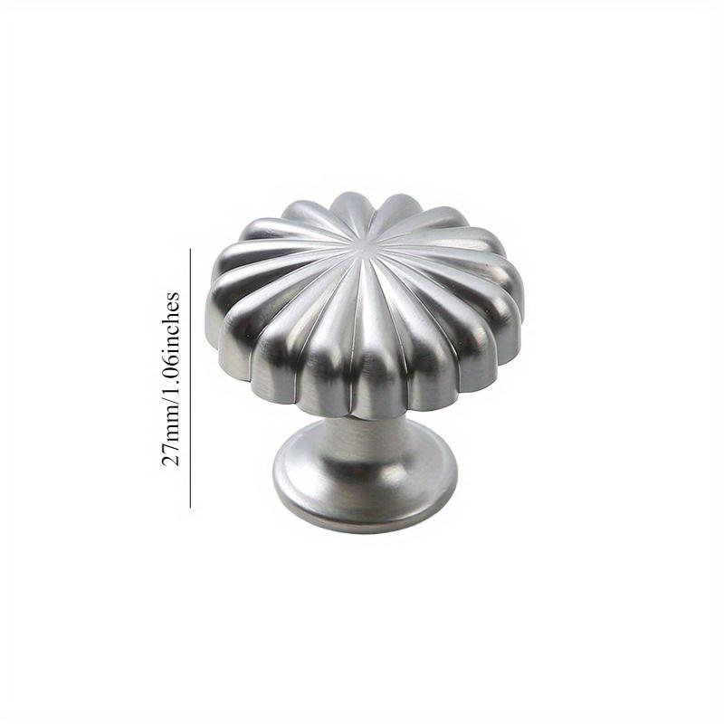 2pcs French Style Solid Brass Cabinet Handle Handle Pumpkin Type Kitchen Cabinet Pull Wardrobe Drawer Knob Furniture Pulls