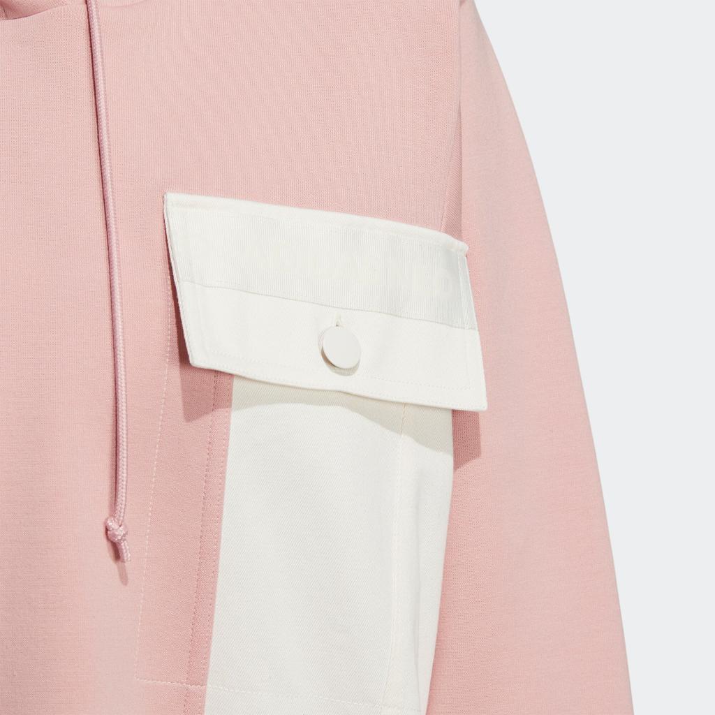 Adidas Neo Gsg Hoodie Thick Casual Sports Pullover Sweatshirt Women Tops Pink HM7406