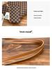 2024 Retro Plaid Women's Two-Piece Large Capacity Handbag Set