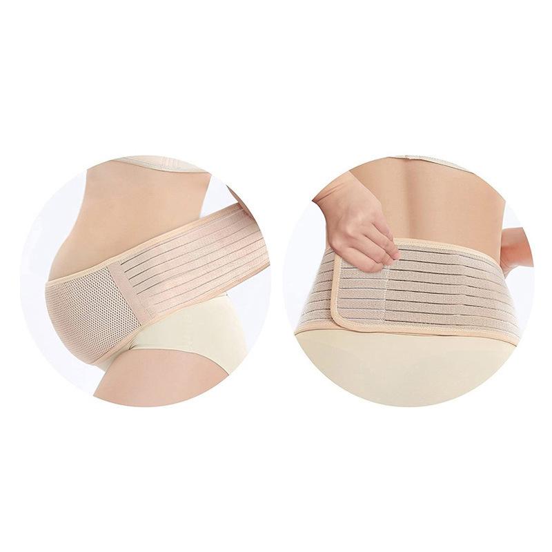 Prenatal Pregnant Women Breathable Support Abdominal Belt Adjustable Pregnancy Support Belt Pregnant Women Thin Belly Belt
