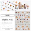 Cute Bowknot & Bear Hand-Painted Nail Stickers