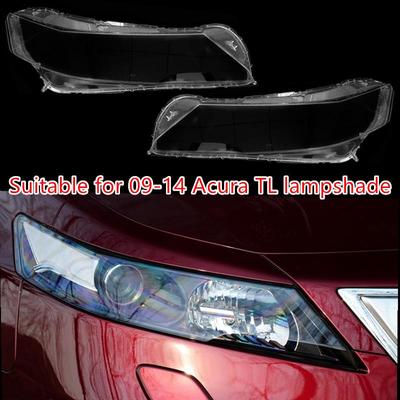 Serve para Tampa de Farol Acura TL 2009-2014: Máscara com Lente Transparente