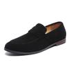 Leather Shoes Men's Spring New Korean Version Trend Lazy Shoes Matte Leather Men's Casual Leather Shoes