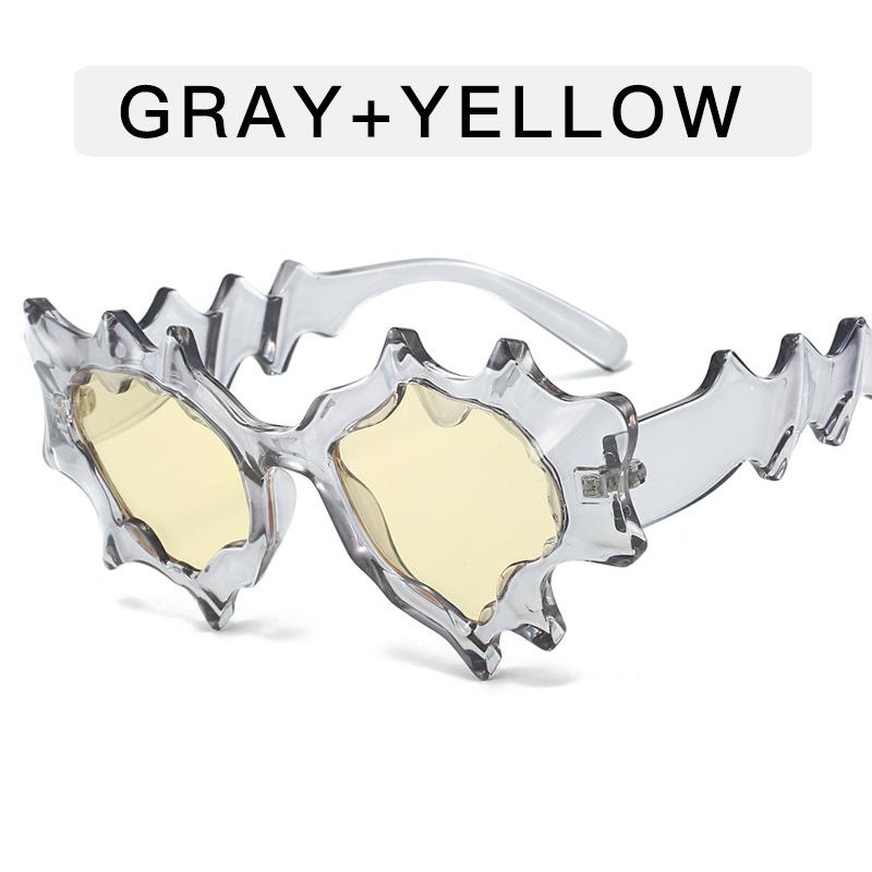 

New Stylish Women s Sunglasses Candy Color Y2K Style Sun Glasses Women Stage Performance Show Female Sunglass