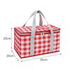 Borsa da Picnic Portatile Termica Isolante Borsa Frigo Grande per Campeggio all'Aperto Borsa Pranzo da Esterno Impermeabile Scatola Spessa con Pellicola di Alluminio