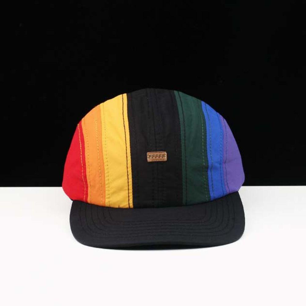 UV Protection Snapback Cap Adjustable Men Sun Hats Rainbow Baseball Caps  Outdoor Sports