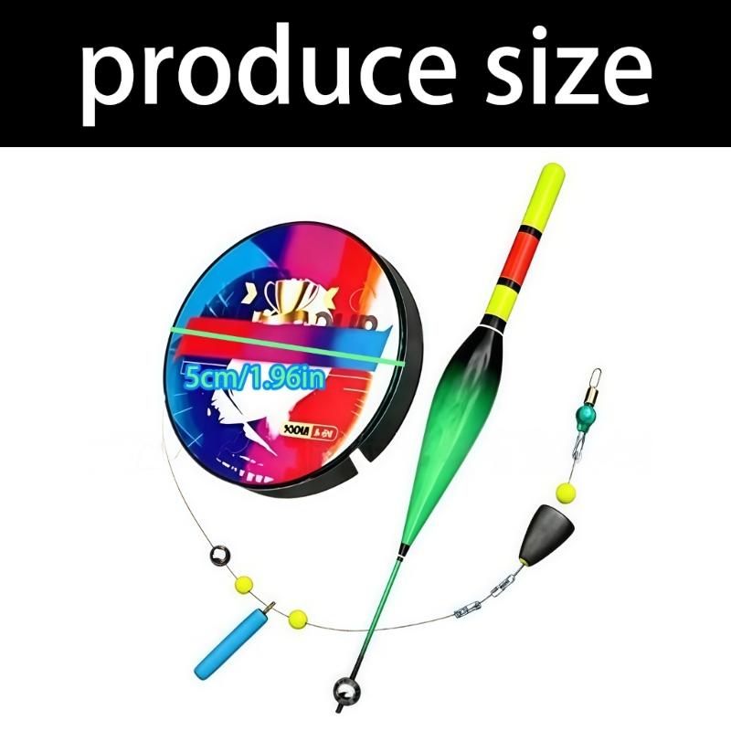 Plastic Fishing Line Set Feature Auto Floating Bobber for Both Beginners and Professional Bobber Fishing Line System