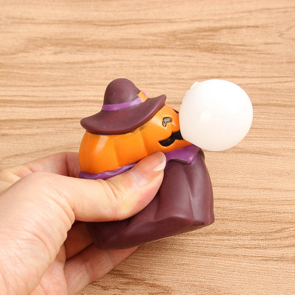 Halloween Squeeze Toy for Kids and Adults Decompression Stress Balls Zombie Pumpkin Ghost Toys To Release Stress
