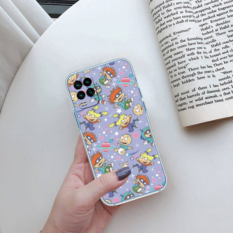 MH132 Rugrats Phone Case for Motorola Edge 20 30 S30 40 50 Fusion Lite Plus Pro Neo Ultra One Power Action Macro Hyper Vision Zoom