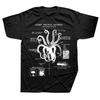 Woman O Neck Short Sleeve Funny Rainbow Octopus Psychedelic Colorful Octopus T Shirt  Women Fashion Casual T Shirt