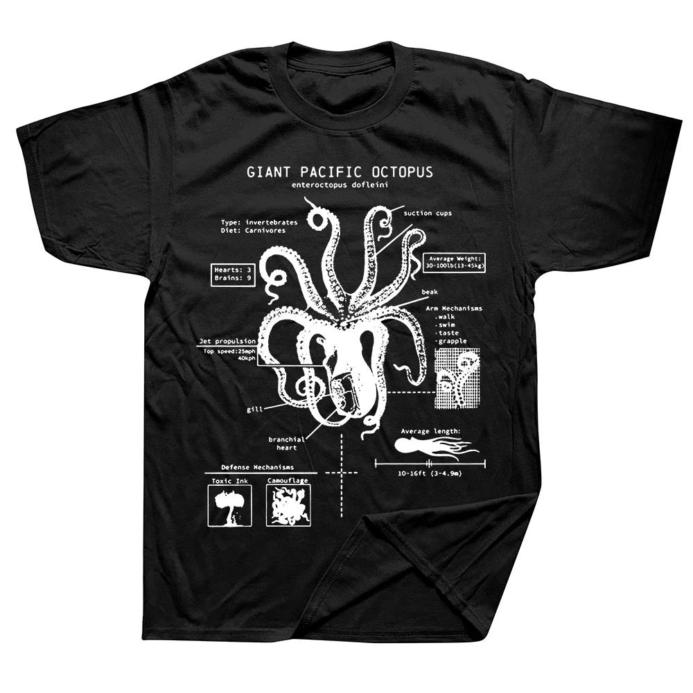 Woman O Neck Short Sleeve Funny Rainbow Octopus Psychedelic Colorful Octopus T Shirt  Women Fashion Casual T Shirt