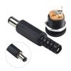 12V Power Connectors with Screw Torsional Strain Relief for Electronics