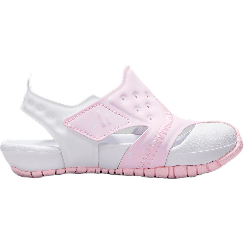 Jordan Flare Fashion Comfortable Durable Non-Slip Low-Top Walking Shoes Baby Shoes Foam-Pink White Fire-Red CI7850-608