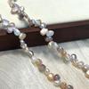 1String, Multicolor Natural Freshwater Pearls, Handmade Baroque Pearl Beads for Jewelry Making DIY Crafts (Beads 5-6mm, Length 36cm)