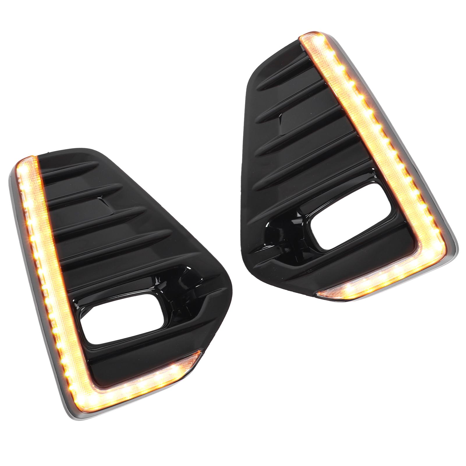 

1 пара левых и правых передних бамперных светодиодных противотуманных фар, сменные внешние аксессуары для автомобиля для Nissan Kicks