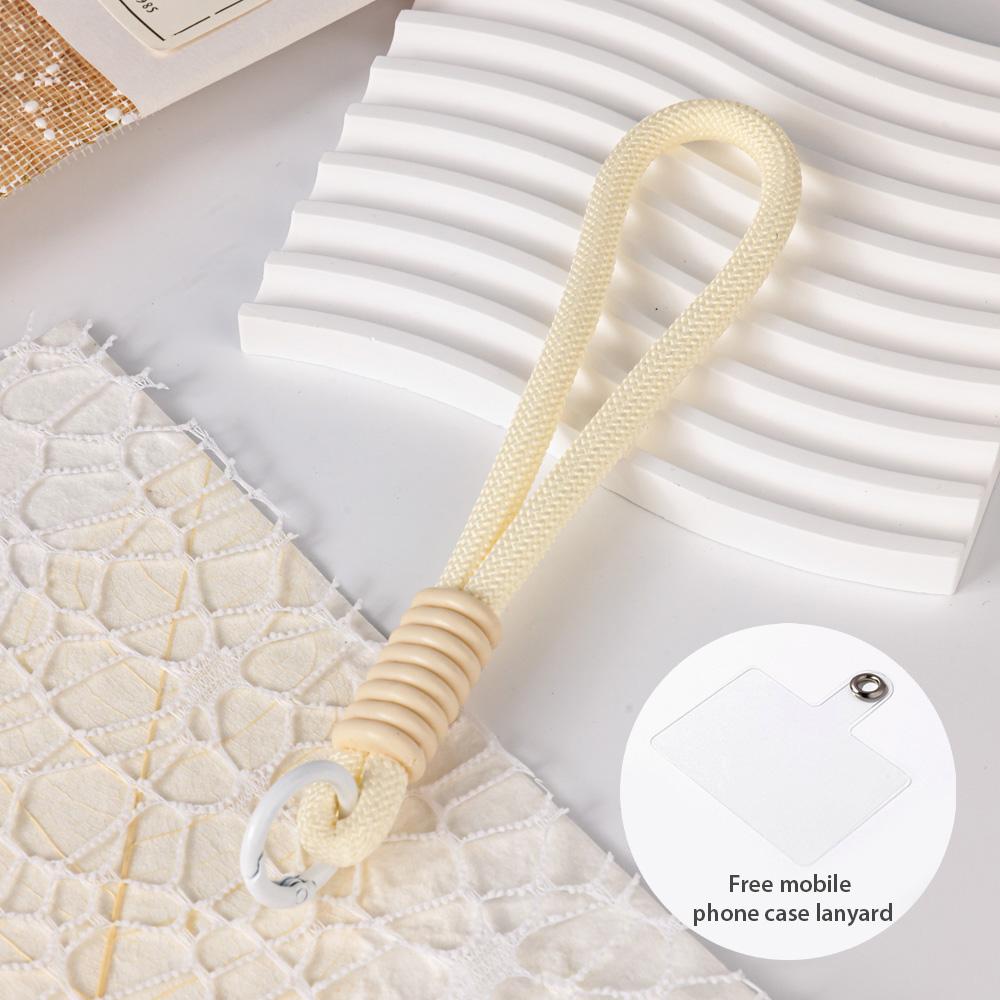 Multicolor Knot Mobile Phone Lanyard Creative Short Braided Lanyard Mobile Phone Case Key Ring Can Be Detachable To Preve