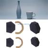 Y3NA 12-Pieces Pottery Mug Handle Molds Set for Clay Mug Handle Forms Mug Handle Making Pottery Molds, Various Sizes & Shapes