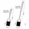 2PCS Stainless Steel Silicone Basting Brush Detachable Brush Head Pastry Brush  Baking Cooking
