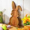 Wooden Rabbit Tray Made Of Reusable Wood Adds Artistic Touch To Dining Table Dry Fruit Serving Tray