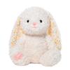 Cartoon High Quality Floral Long-eared Rabbit Plush Doll Soft White Purple Green Bunny Plush Appease Toy Gift for Girls
