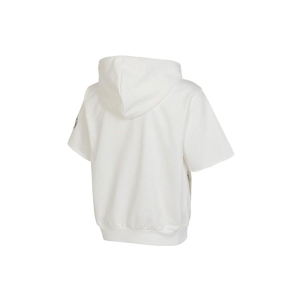 Nike SS23 Standard Issue CHBL Letter Embroidery Quick-Dry Hooded Short Sleeve Sweatshirt Men Sweatshirt Sail HF6152-133