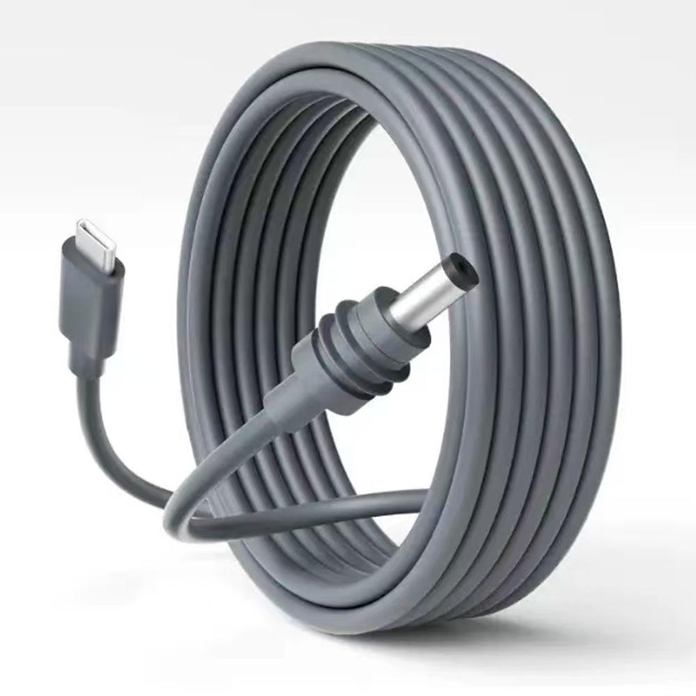 Mini DC To Type-C Waterproof Outdoor Power Cable with 5521 Plug