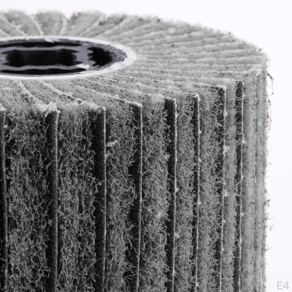 1Pc Wire Drawing Polishing Burnishing Woodworking Wheel