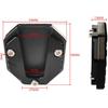 Motorcycle Stand Pad, Universal Motorcycle Kickstand Pad, Aluminium Alloy Motorcycle Side Stand Plate Pad High Strength Kickstand Pad Plate Support