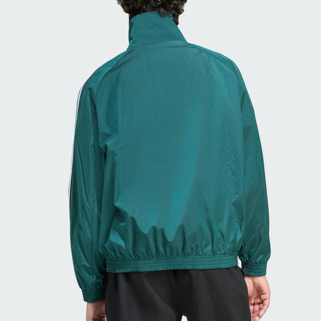 Adidas Originals X Liverpool FC Kolaboracja FW25 Ikony Tarasu Pasiasta Luźny Krój Pulower Długi Rękaw Bluza Męska JW5474