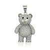 Pendant New Hip Hop Fashion Jewelry Animal Cute Bear Pendant Necklace