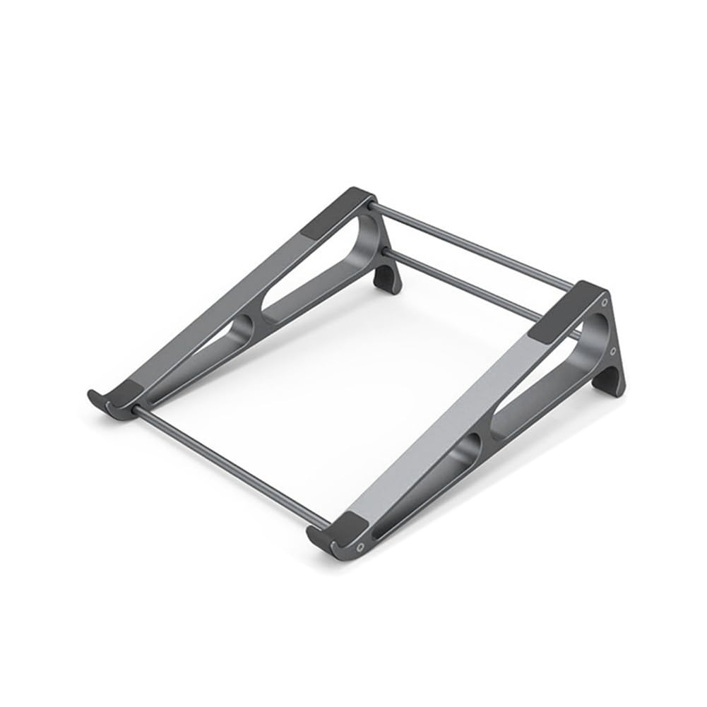 

Limnyves Vertical Laptop Stand with Detachable Aluminum Tablet Storage Holder for Inch Compact 2-in-1 11-16 Devices,