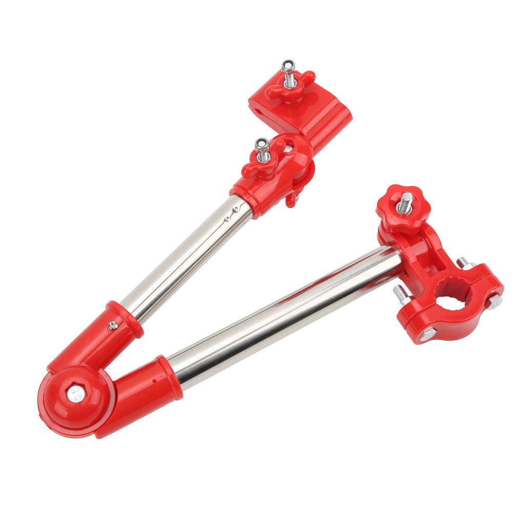 Stainless Steel Bicycle Umbrella Stands 360 Degree Swivel Outdoor Stroller Shading Umbrella