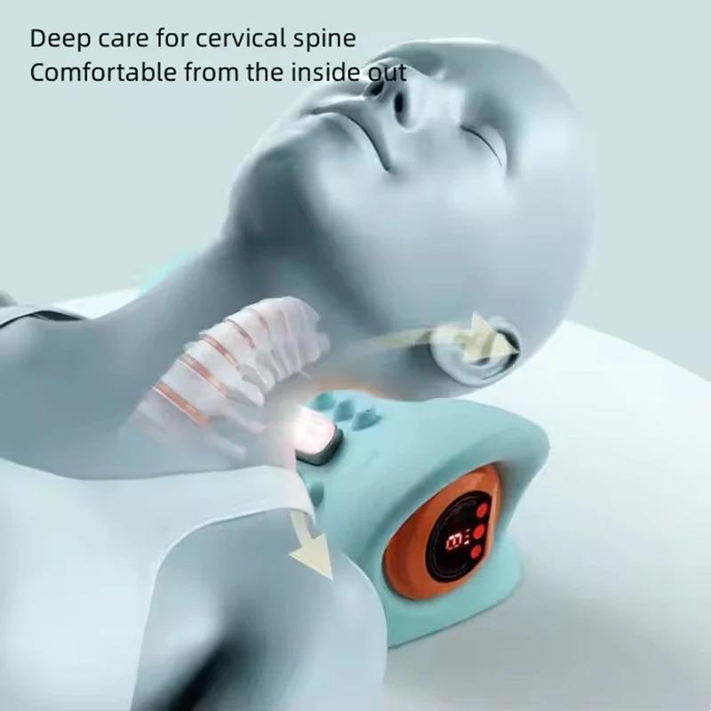 NEW Cervical Massager for Adult Cervical Repair Traction Portable Neck and Head Acupoint Massage Pillow