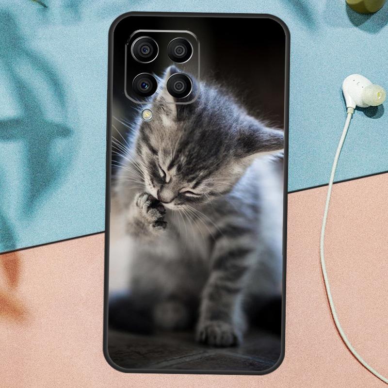 Kitted Cats Cute Case For Samsung Galaxy M54 M14 M34 M13 M53 M56 M52 M32 M16 M11 M21 M31 M35 M12 M15 M36 M55