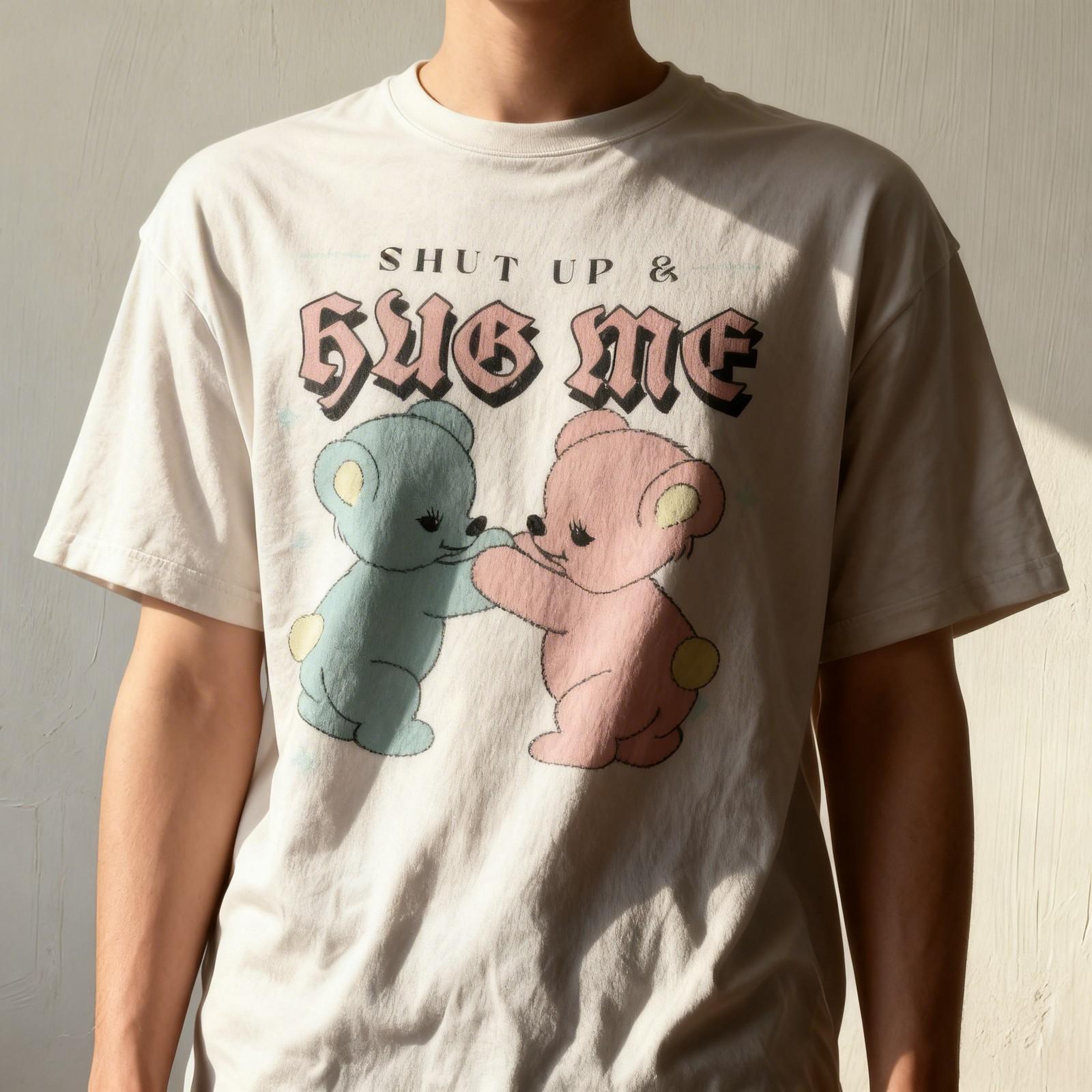 Teddy Bears T shirt Hugging Teddy Bear Toy Bear Cute Bears T shirt Funny S