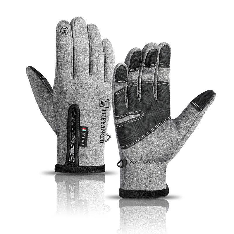 Tingbai Winter Waterproof Thermal Cycling Gloves