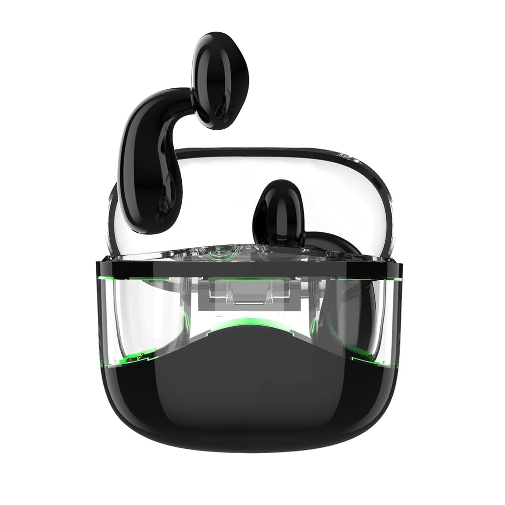 

for Bluetooth Wireless ENC Noise Sound Touch Automatic Zero Stable Separate Left and Right 90 Hours of Standby Hours of Talk Lightweight Comfortable чорний