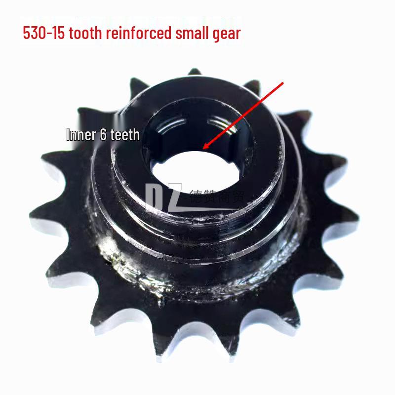 

Loncin U68 ATV Beach Buggy Engine Parts: 14-15 Tooth Small Sprocket Chainwheel