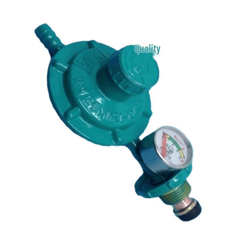 Explosion-Proof Pressure Reducing Valve for Household Gas Cylinders with Gauge