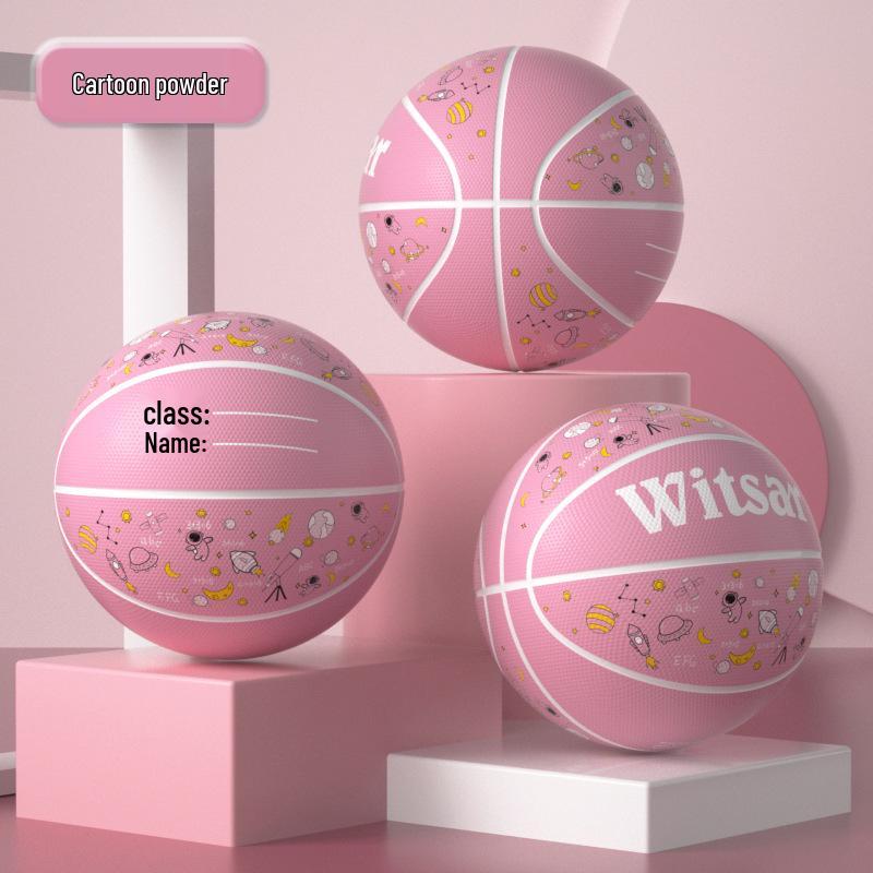 Beginner's Leather Basketball for Young Children: Sizes 3-7