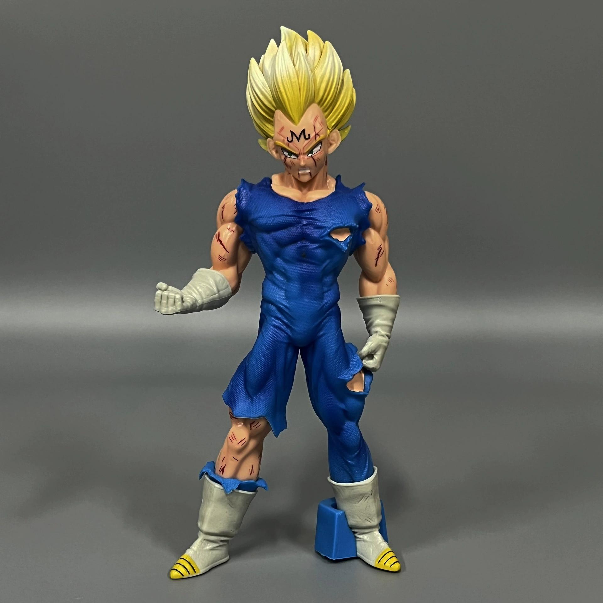

Popular Z Majin Vegeta Figurine Toys Anime Dbz Super Saiyan Gk Action Collection Pvc Model Dolls Birthday Gifts Kids