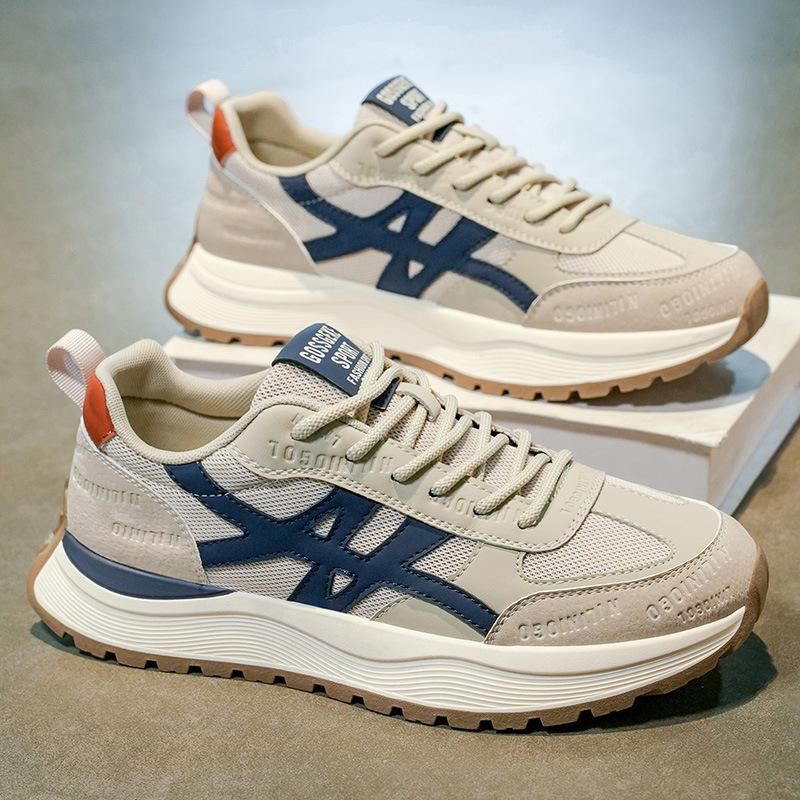 

Осенние новые высокие кроссовки на толстой подошве, износостойкие, дышащие, сетчатые, повседневные спортивные shoes 39