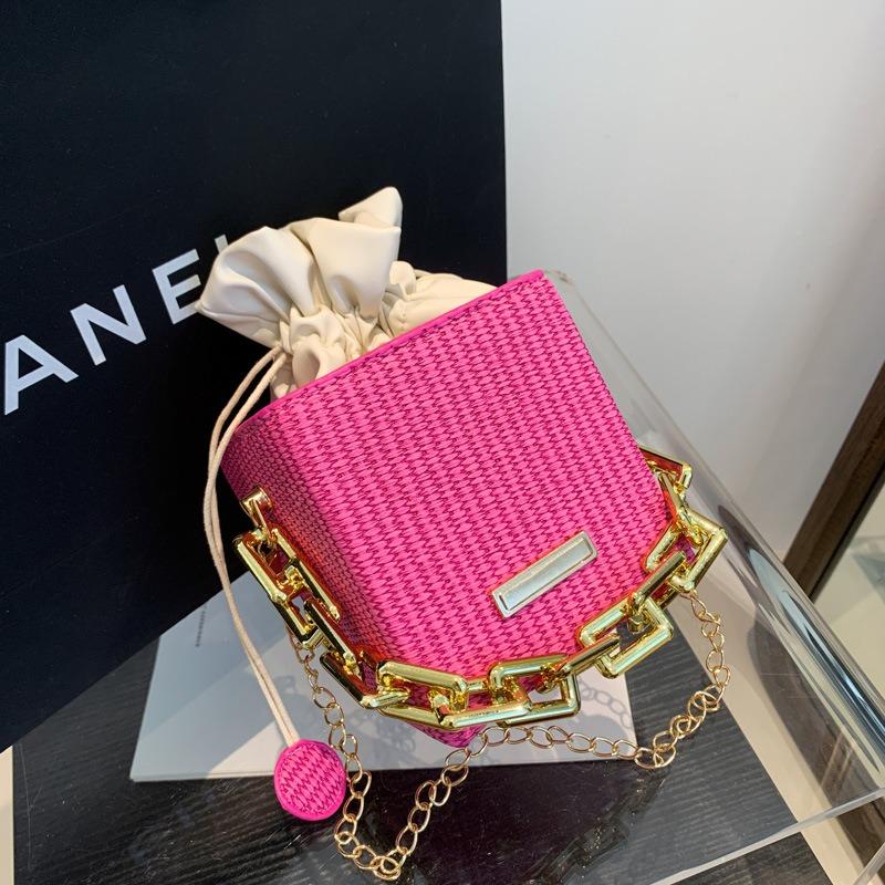 Mini fashion chain handbag summer new shoulder messenger bag strap small square bag tide