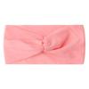European and American Children's Hair Band Hair Accessories Baby Solid Color Nylon Cross Knotted Girl's Hair Ring Headband